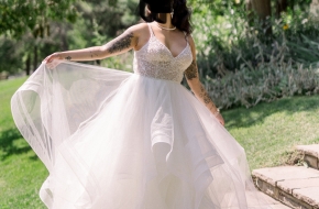 Beautiful princess wedding dress